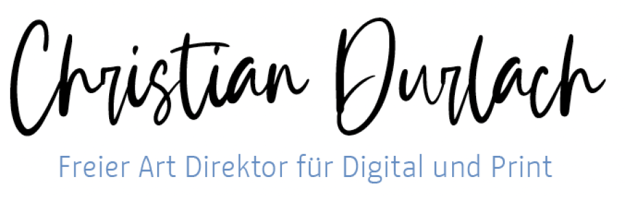 Christian Durlach. Freier Art Direktor für Digital und Print.